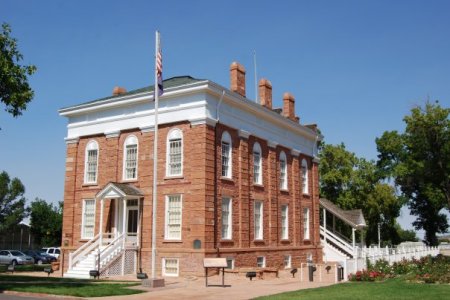 old territorial statehouse in Fillmore Utah